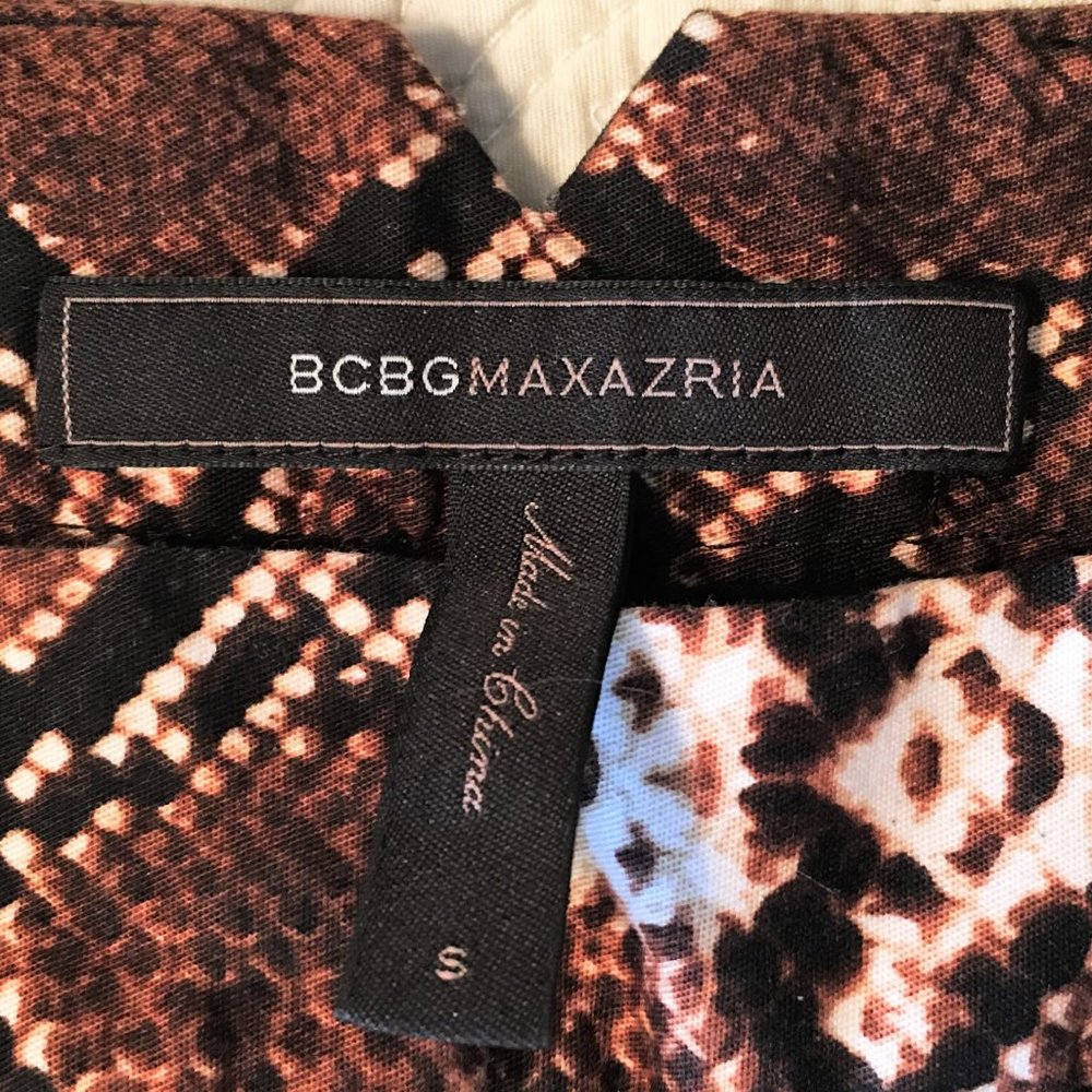 BCBG MAXAZRIA "Phillipa" Print Short (Tart Combo)     SMALL - Picture 13 of 16